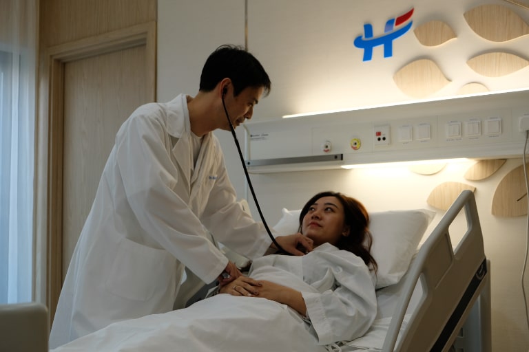 After the procedure, the patient is closely watched for any signs of complications